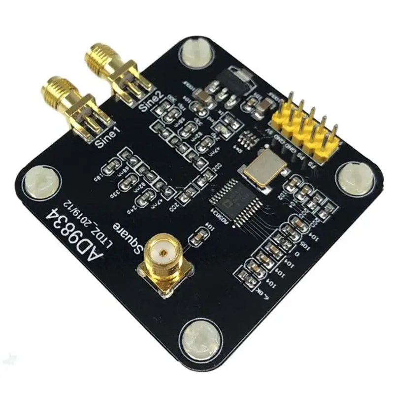 AD9834 DDS Signal Generator Module Sine Triangle Output Board Waveform Sources 62KA
AD9834 DDS Signal Generator Module Sine Triangle Output Board Waveform Sources 62KA