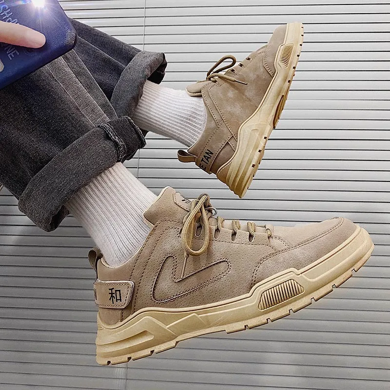 2021 Artificial Leather Men Causal Shoes Autumn Men Casual Light Shoes Sneakers Lace-up Flats Breathable Outdoors Men Shoes
2021 Artificial Leather Men Causal Shoes Autumn Men Casual Light Shoes Sneakers Lace-up Flats Breathable Outdoors Men Shoes