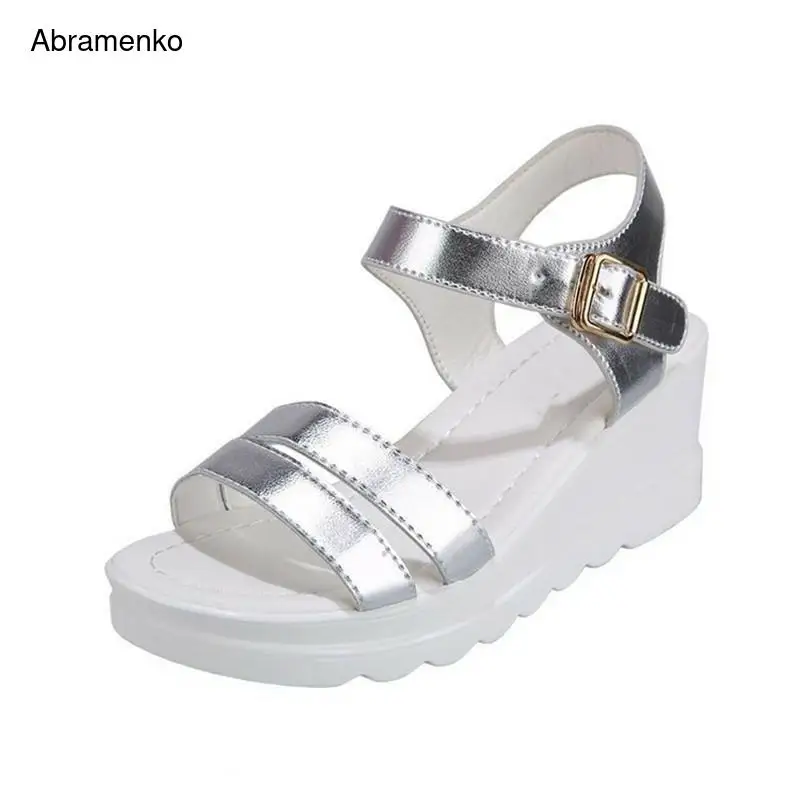 Wedges Shoes For Women High Heel Sandals Summer Shoes Pumps Flip Flop Platform Sandals Rome White Open Peep Toe Plus Size 35-40
Wedges Shoes For Women High Heel Sandals Summer Shoes Pumps Flip Flop Platform Sandals Rome White Open Peep Toe Plus Size 35-40