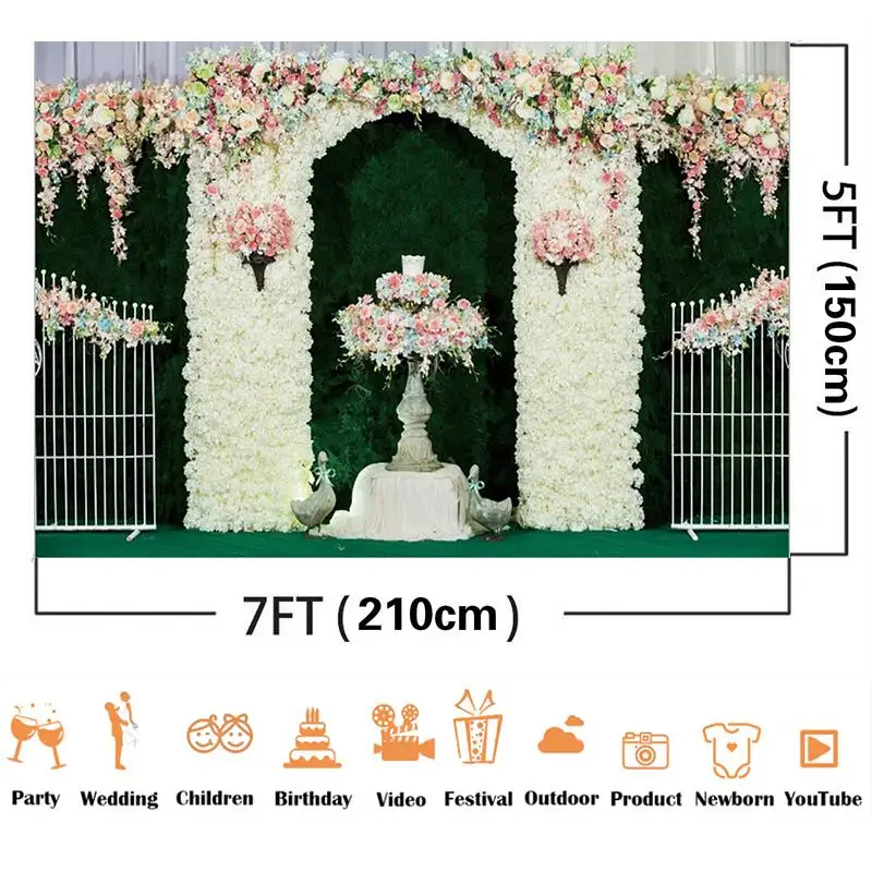New Beautiful Flower Wall Picture Background Couples Wedding Party Backdrop Photography Studio Photo Room Window Decoration
New Beautiful Flower Wall Picture Background Couples Wedding Party Backdrop Photography Studio Photo Room Window Decoration