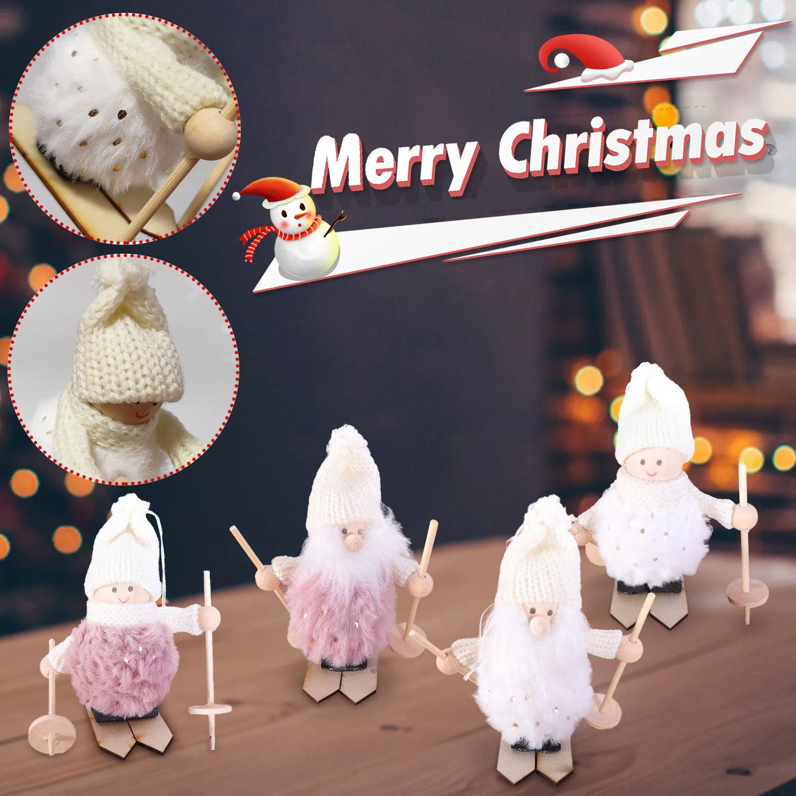 Christmas Ornaments DIY Christmas Gift Tree Pendant Cute Doll Merry Christmas Home Decorations for Home Merry Christmas Ornament
Christmas Ornaments DIY Christmas Gift Tree Pendant Cute Doll Merry Christmas Home Decorations for Home Merry Christmas Ornament