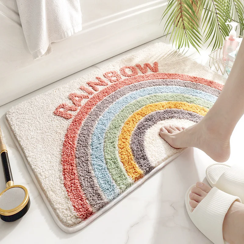1pc Bathroom Entrance Door Floor Mat Rectangle Hallway Mat Non-Slip Foot Pad Home Decoration Carpet For Hallway Bathroom Kitchen
1pc Bathroom Entrance Door Floor Mat Rectangle Hallway Mat Non-Slip Foot Pad Home Decoration Carpet For Hallway Bathroom Kitchen