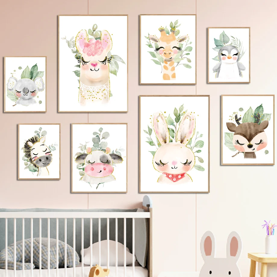 Rabbit Giraffe Koala Alpaca Deer Bear Elephant Wall Art Canvas Painting Nordic Posters And Prints Wall Pictures Kids Room Decor
Rabbit Giraffe Koala Alpaca Deer Bear Elephant Wall Art Canvas Painting Nordic Posters And Prints Wall Pictures Kids Room Decor