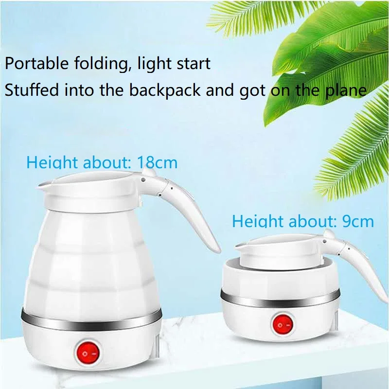 Folding Portable Electric Water Kettle Handheld Electric Water Flask Pot Auto Power-Off Protection Kettle
Folding Portable Electric Water Kettle Handheld Electric Water Flask Pot Auto Power-Off Protection Kettle