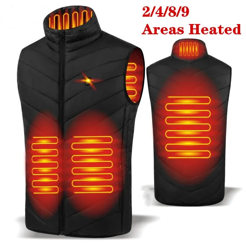 9 Areas Heated thermal Vest Men Women Usb Heated Jacket Heating Vest Thermal Clothing Hunting Vest Winter Heating Jacket
9 Areas Heated thermal Vest Men Women Usb Heated Jacket Heating Vest Thermal Clothing Hunting Vest Winter Heating Jacket