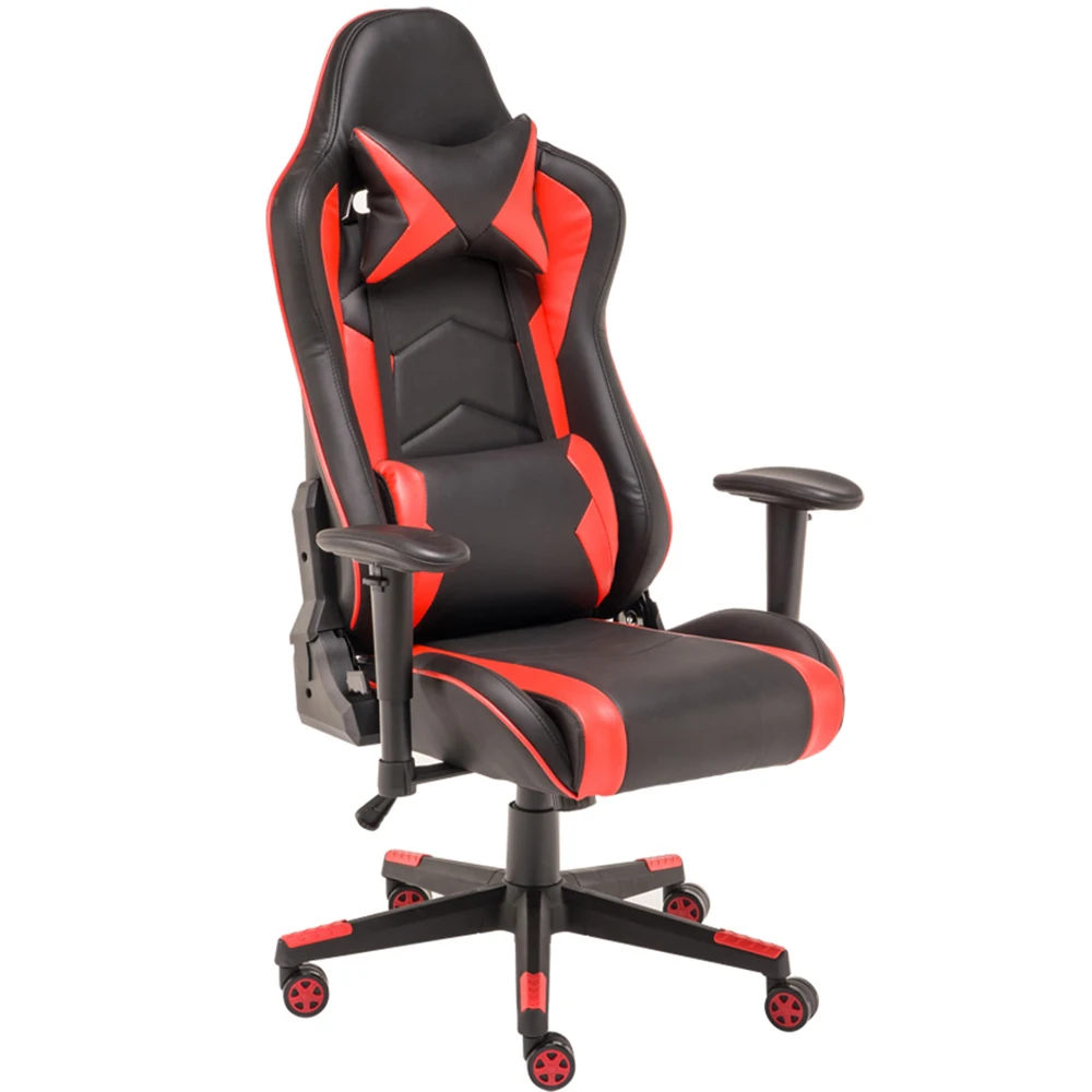 Gaming Chair with Headrest and Lumbar Massage Support,Racing Style PC Computer Chair Height Adjustable Swivel with Retractable F
Gaming Chair with Headrest and Lumbar Massage Support,Racing Style PC Computer Chair Height Adjustable Swivel with Retractable F