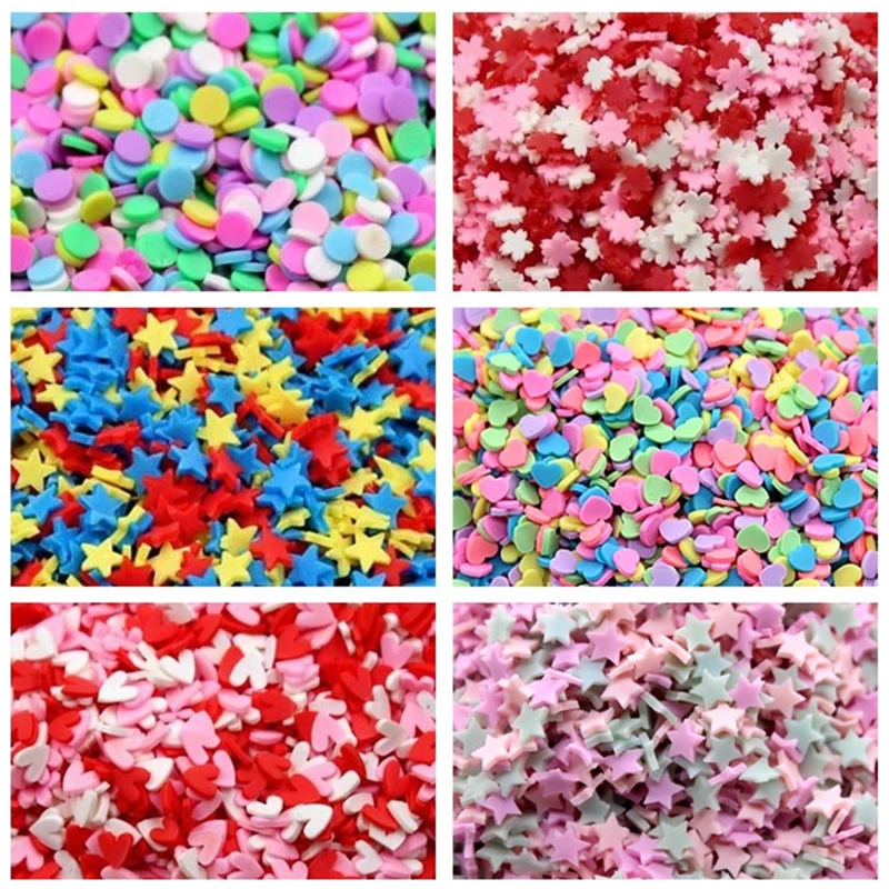 20g Fake Sprinkles Decoration For slime Filler DIY Slime Supplie simulation Candy Cake Dessert Accessories Toy for children Gift
20g Fake Sprinkles Decoration For slime Filler DIY Slime Supplie simulation Candy Cake Dessert Accessories Toy for children Gift
