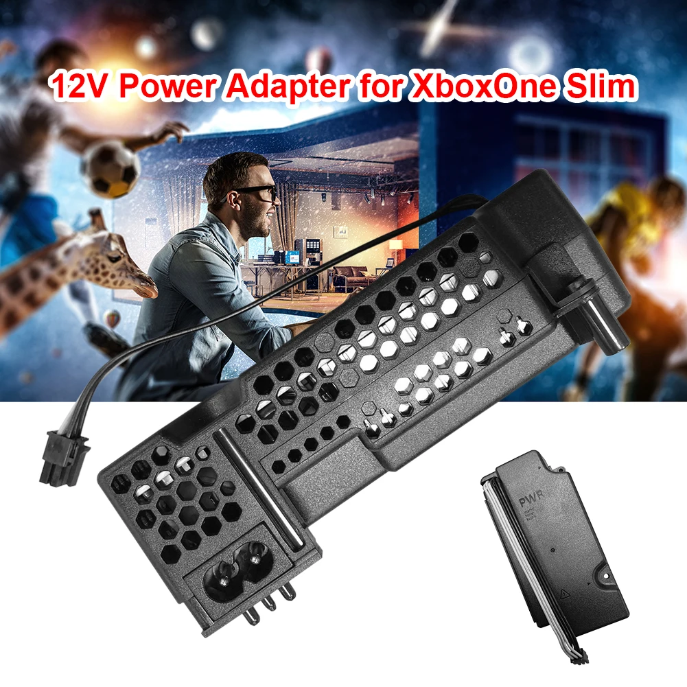 12V Power Supply Charger Adapter Universal for XboxOne Slim/XBOXONE S Game Console Internal Power Supply Accessories 100-240V
12V Power Supply Charger Adapter Universal for XboxOne Slim/XBOXONE S Game Console Internal Power Supply Accessories 100-240V