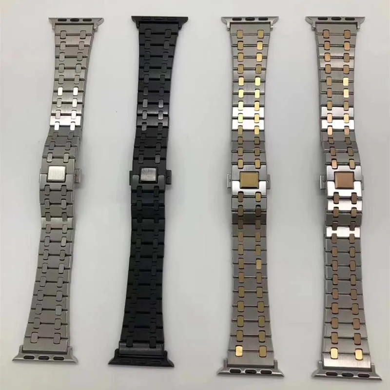 Band For Apple Watch 6 5 4 3 2 1 42mm Strap for Apple watch series 6 38mm Stainless Steel Bracelet for iwatch se 6 Accessories
Band For Apple Watch 6 5 4 3 2 1 42mm Strap for Apple watch series 6 38mm Stainless Steel Bracelet for iwatch se 6 Accessories