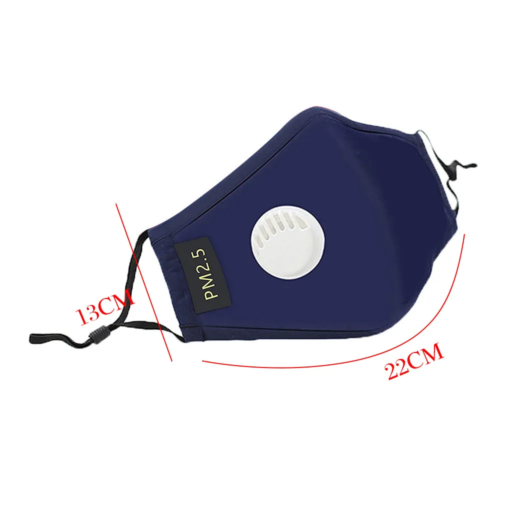 1PC + 2 Filters Adult Unisex Solid Color Reusable Dustproof Mask PM2.5 Windproof Foggy Haze Pollution Respirato Face Mask
1PC + 2 Filters Adult Unisex Solid Color Reusable Dustproof Mask PM2.5 Windproof Foggy Haze Pollution Respirato Face Mask