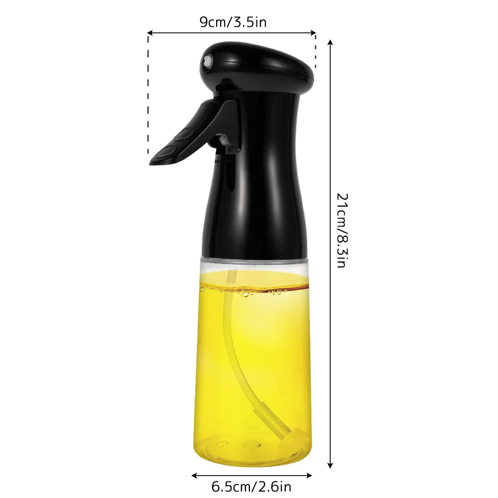 210ml Oil Sprayer Condiments Spray Bottle Olive Dispenser with Brush BBQ Baking Roasting Gadgets
210ml Oil Sprayer Condiments Spray Bottle Olive Dispenser with Brush BBQ Baking Roasting Gadgets