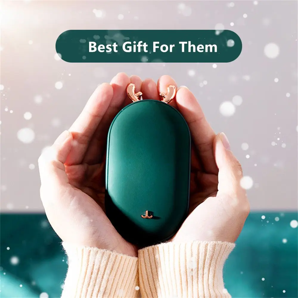 Power Bank Winter Intelligent Temperature Control Hand Warmer Hand Heating Stove Mini USB Charger Double-Side Heating
Power Bank Winter Intelligent Temperature Control Hand Warmer Hand Heating Stove Mini USB Charger Double-Side Heating