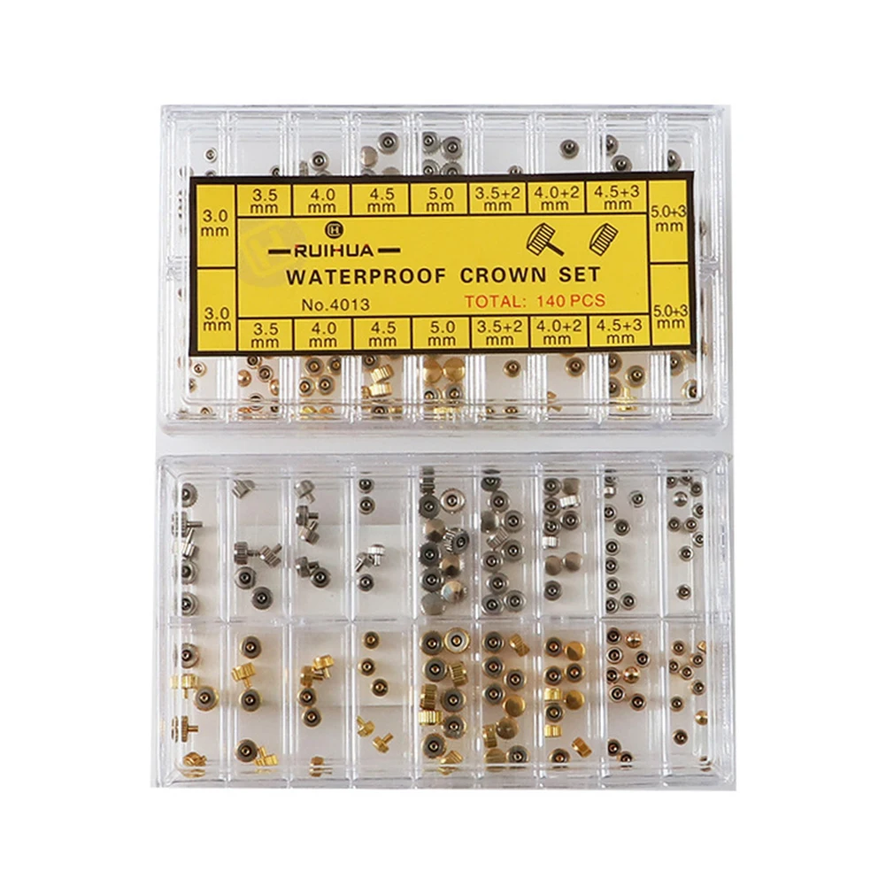 Accessories Watch Crown Spare Watchmaker With Box Easy Install Repair Tool Assorted Waterproof Replacement Portable Lightweight
Accessories Watch Crown Spare Watchmaker With Box Easy Install Repair Tool Assorted Waterproof Replacement Portable Lightweight
