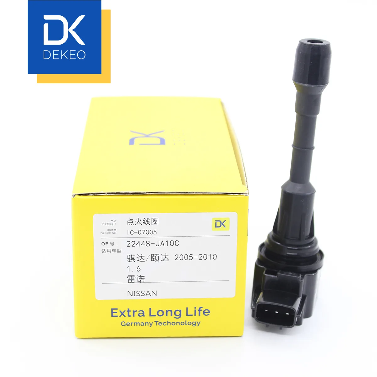 DEKEO Ignition Coils For Nissan FUGA Quest Murano TEANA Infiniti EX25 EX35 FX35 G25 G35 JX M25L M35hL Q50 Q70L QX50 22448-JA10C
DEKEO Ignition Coils For Nissan FUGA Quest Murano TEANA Infiniti EX25 EX35 FX35 G25 G35 JX M25L M35hL Q50 Q70L QX50 22448-JA10C
