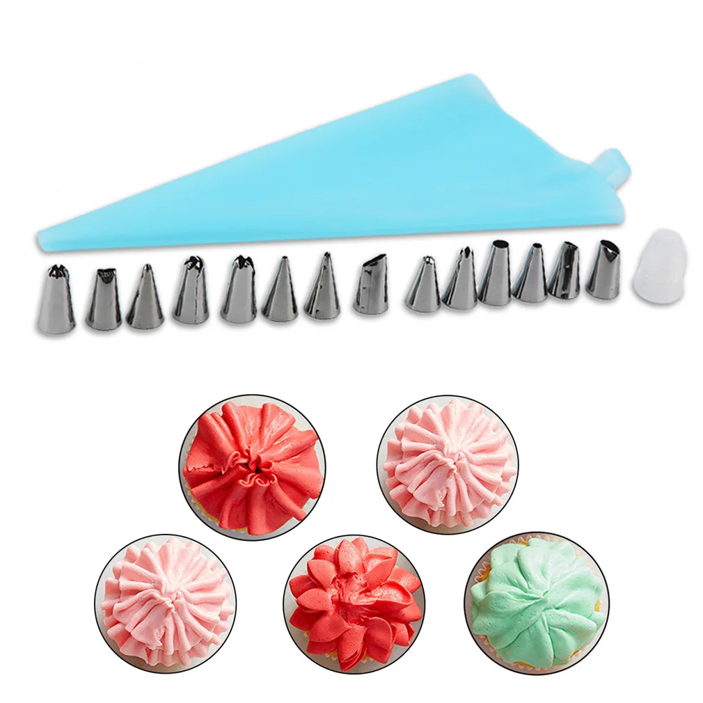 Silicone Ice Piping Cream Pastry Bag Dessert Decorators Cake Decorating Tools Kitchen Accessories
Silicone Ice Piping Cream Pastry Bag Dessert Decorators Cake Decorating Tools Kitchen Accessories