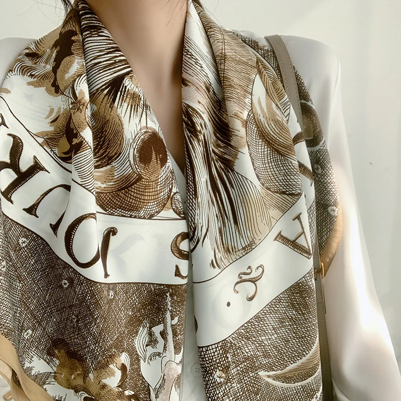 2021 new spring women scarf quality shawl silk fashion scarf headscarf beach sunscreen bag headscarf scarf 90cm*90cm
2021 new spring women scarf quality shawl silk fashion scarf headscarf beach sunscreen bag headscarf scarf 90cm*90cm