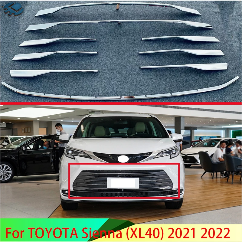 For TOYOTA Sienna (XL40) 2021 2022 Front Center Mesh Grille Grill Cover Radiator Strip Trim
For TOYOTA Sienna (XL40) 2021 2022 Front Center Mesh Grille Grill Cover Radiator Strip Trim