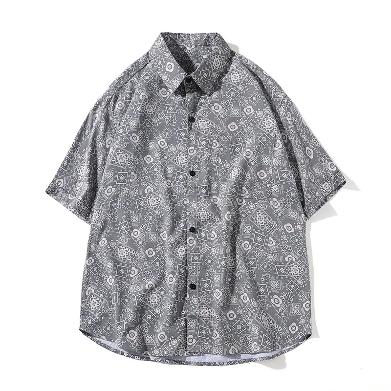 Original Design Lightweight Short-sleeved Shirt Men's Korean Style Trendy All-match Shirt Summer Thin Slim Camisas Para Hombre
Original Design Lightweight Short-sleeved Shirt Men's Korean Style Trendy All-match Shirt Summer Thin Slim Camisas Para Hombre