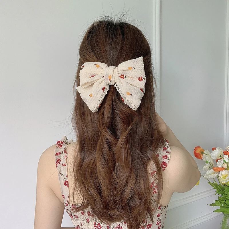 Fashion Flower Print Bow Girls Elastic Hair Bands Long Ribbon Ponytail Scarf Hair Tie Women Scrunchie Hair Accessories Hair Clip
Fashion Flower Print Bow Girls Elastic Hair Bands Long Ribbon Ponytail Scarf Hair Tie Women Scrunchie Hair Accessories Hair Clip