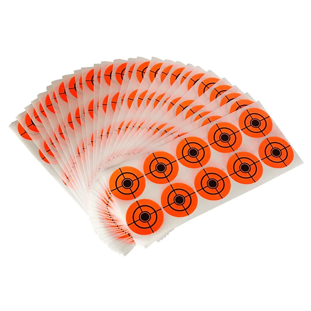250pcs(25 Sheet) Target Stickers Self A Dhesive Target For Shooting Fluorescent Orange Outdoor Shooting Practice Target Hot Sale
250pcs(25 Sheet) Target Stickers Self A Dhesive Target For Shooting Fluorescent Orange Outdoor Shooting Practice Target Hot Sale