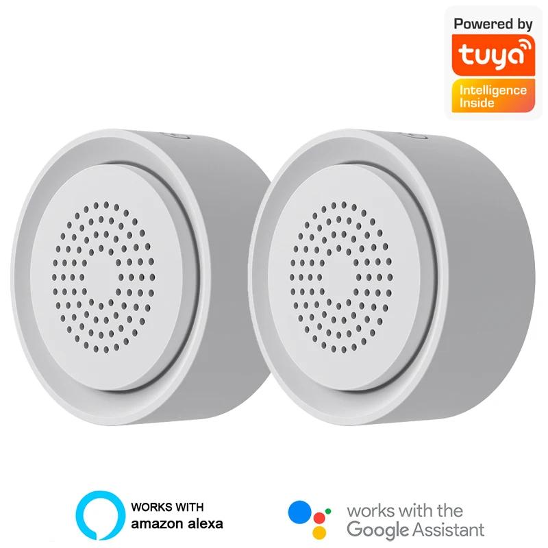 Tuya Smart Life Wireless WiFi Siren Alarm Sensor Sound and Light Alarm Siren Support Alexa for Home Security
Tuya Smart Life Wireless WiFi Siren Alarm Sensor Sound and Light Alarm Siren Support Alexa for Home Security