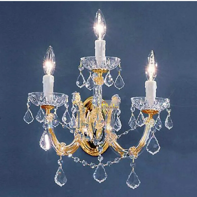 Maria Theresa Crystal Wall Light Lighting Modern Wall Lamp Chrome Sconce Lighting 3 Head +Free shipping!
Maria Theresa Crystal Wall Light Lighting Modern Wall Lamp Chrome Sconce Lighting 3 Head +Free shipping!