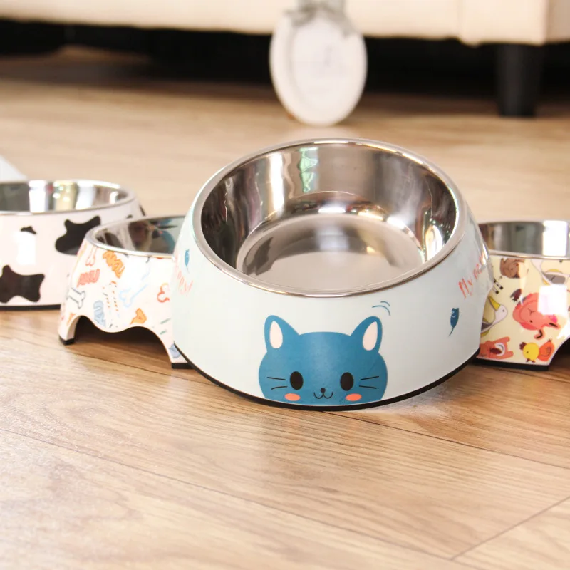 Cartoon Non-slip Stainless Steel Dog Bowl Cat Bowl Pet Bowl Double Bowl Pet Feeding Bowl Feeder Product Supplies Dog Food Feeder
Cartoon Non-slip Stainless Steel Dog Bowl Cat Bowl Pet Bowl Double Bowl Pet Feeding Bowl Feeder Product Supplies Dog Food Feeder