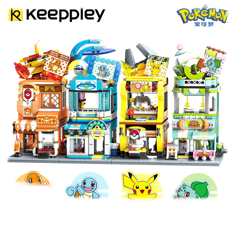New Style ideas Anime Pokemon Building Blocks Charizard pikachu Squirtle Bulbasaur Assembly Model Educational Kids Toys For Gift
New Style ideas Anime Pokemon Building Blocks Charizard pikachu Squirtle Bulbasaur Assembly Model Educational Kids Toys For Gift