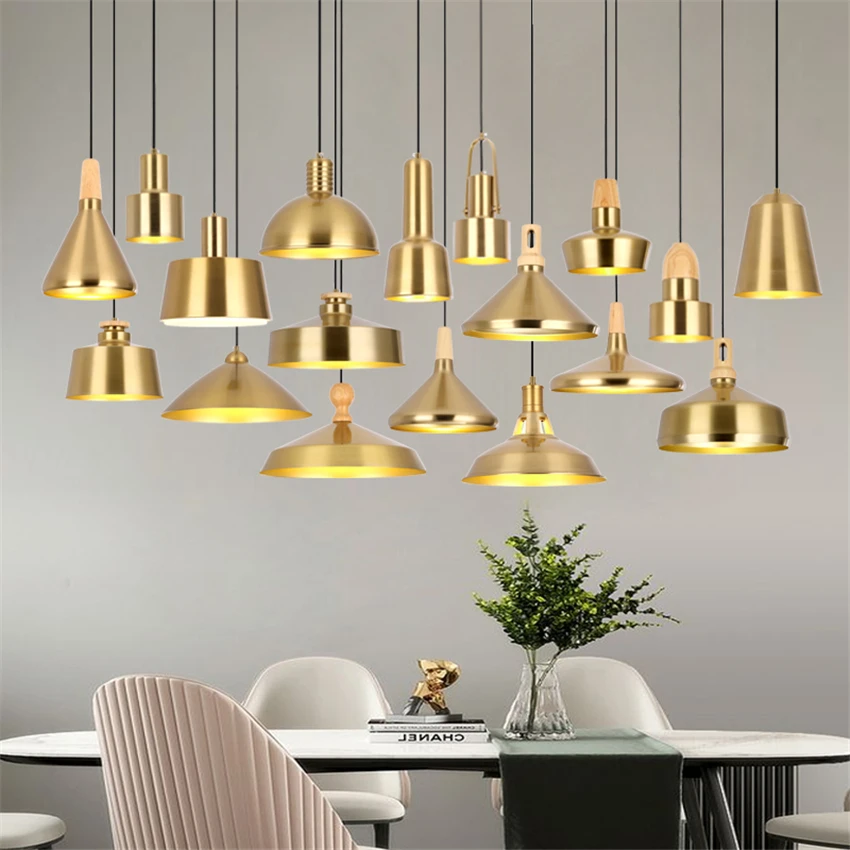Nordic gold iron single pendant lights luxury lamps bedroom living room bar bedside dining room hanging lights deco lighting
Nordic gold iron single pendant lights luxury lamps bedroom living room bar bedside dining room hanging lights deco lighting