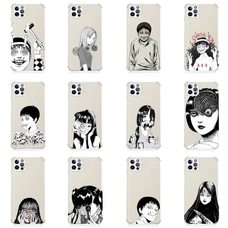 Junji Ito Collection Tees Phone Case Lambskin Leather For iphone 12 11 8 7 6 XR X XS PLUS MINI PLUS PRO MAX Shockproof
Junji Ito Collection Tees Phone Case Lambskin Leather For iphone 12 11 8 7 6 XR X XS PLUS MINI PLUS PRO MAX Shockproof