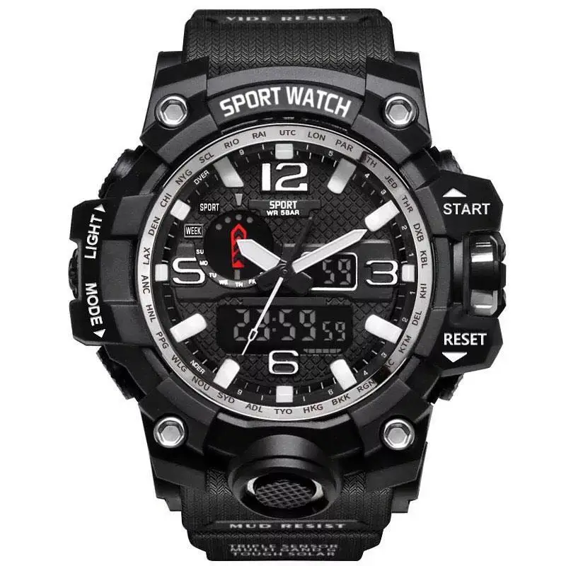 2021 Luxury Brand Mens Sports Watches waterproof Digital LED Military Watch Men Fashion Casual Electronics Wristwatches Relojes
2021 Luxury Brand Mens Sports Watches waterproof Digital LED Military Watch Men Fashion Casual Electronics Wristwatches Relojes