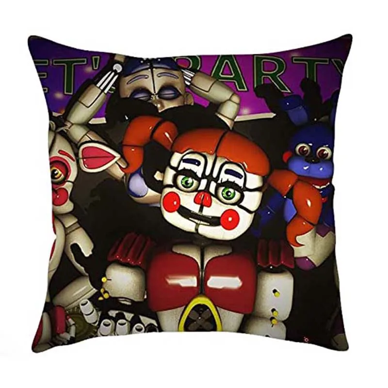 Funny FNAF Pillowcase Bear Pillow Custom Cushion Cover Pillowslip Toys Kid Christmas Gift18X18Inch
Funny FNAF Pillowcase Bear Pillow Custom Cushion Cover Pillowslip Toys Kid Christmas Gift18X18Inch