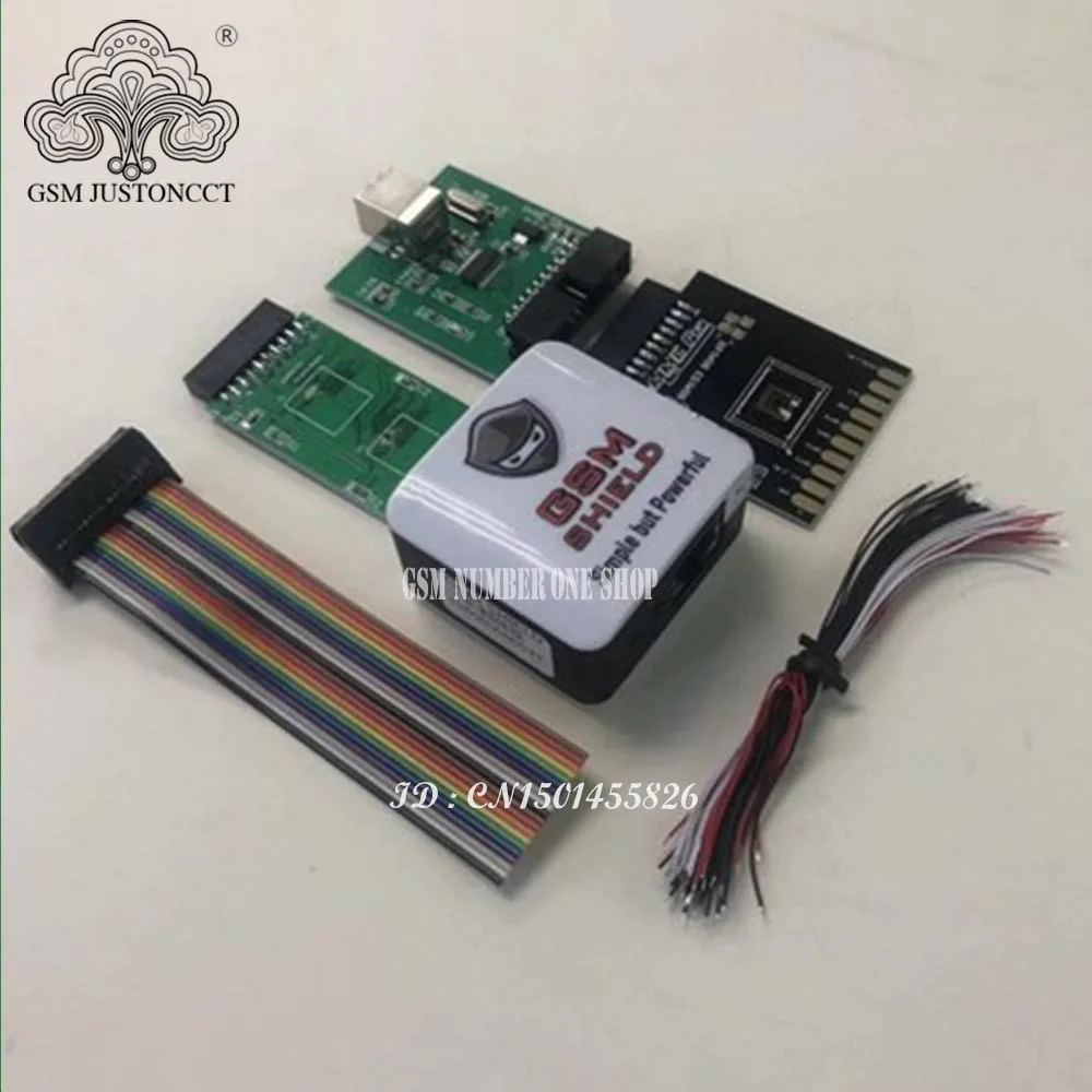 2020 NEWEST ORIGINAL GSM SHIELD BOX+5In1 EMMC adapter Repair Imei Reset Google account
2020 NEWEST ORIGINAL GSM SHIELD BOX+5In1 EMMC adapter Repair Imei Reset Google account