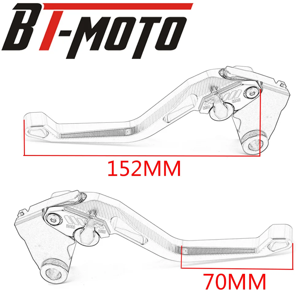 

For Kawasaki VN1500 VN1500MeanStreak 2002 2003 VN1600 Mean Streak 2004 2005 2006 Short 3D Rhombus Handle 5D Brake Clutch Levers