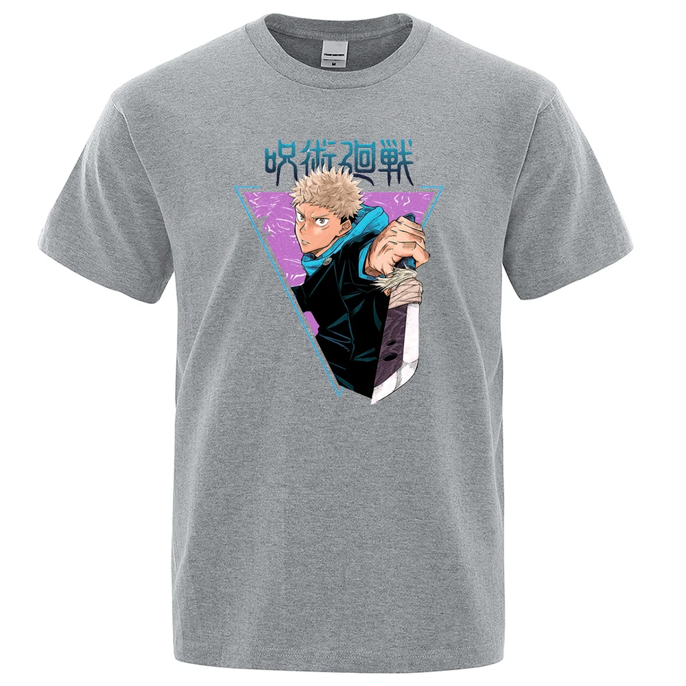 Hip Hop Funny T Shirts Streetwear Japan Anime Gojo Satoru T-Shirt Men Jujutsu Kaisen Short Sleeve Mens Clothing Summer Tee Shirt
Hip Hop Funny T Shirts Streetwear Japan Anime Gojo Satoru T-Shirt Men Jujutsu Kaisen Short Sleeve Mens Clothing Summer Tee Shirt