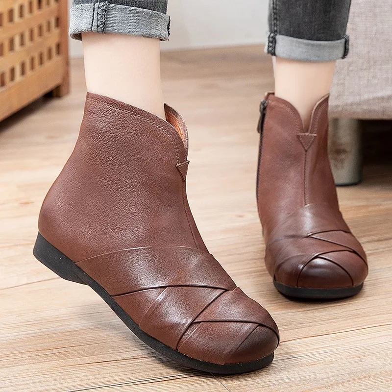 Fashion Women Boots Breathable Comfortable Women Ankle Boots Hot Winter Flat Platform Boots Short Casual Woman Shoes
Fashion Women Boots Breathable Comfortable Women Ankle Boots Hot Winter Flat Platform Boots Short Casual Woman Shoes