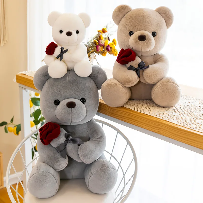 Zqswkl 25/35/45cm children kawaii rose teddy bear cute soft plush doll toy girls bed pillow valentine's birthday gift
Zqswkl 25/35/45cm children kawaii rose teddy bear cute soft plush doll toy girls bed pillow valentine's birthday gift