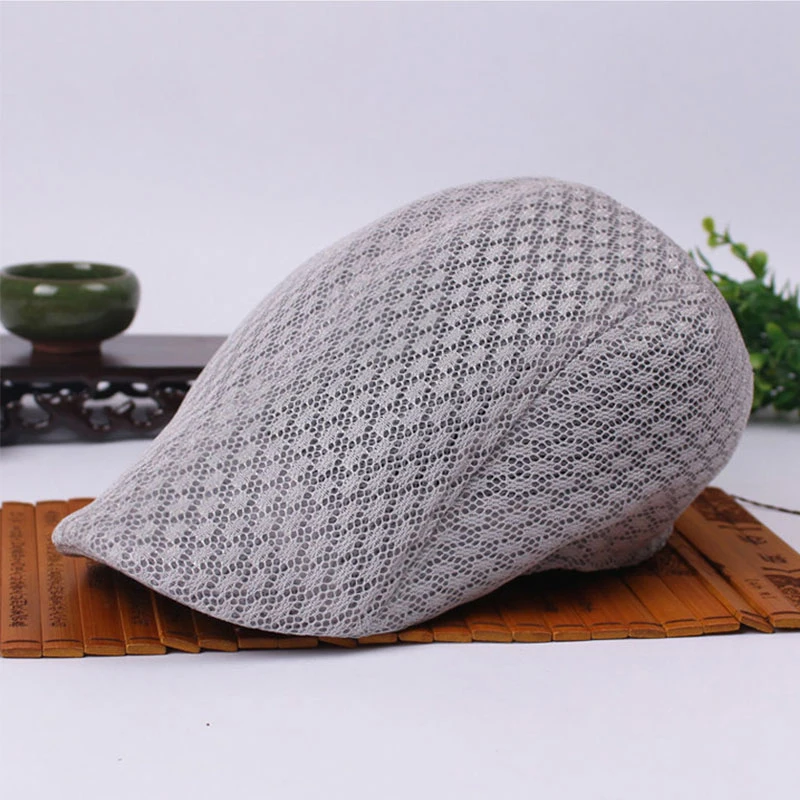 Summer Casual Beret Hat Unisex Mesh Flat Caps Newsboy Style adjustablr Fashion Breathable Summer Hat for Women Men Caps
Summer Casual Beret Hat Unisex Mesh Flat Caps Newsboy Style adjustablr Fashion Breathable Summer Hat for Women Men Caps