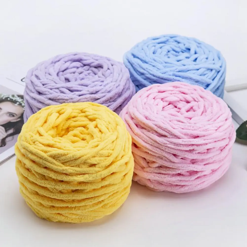 1 Roll 100g Knitting DIY Handmade Crochet Thread Good Toughness Bright-colored Knitting Cotton Yarn Clothing Accessories
1 Roll 100g Knitting DIY Handmade Crochet Thread Good Toughness Bright-colored Knitting Cotton Yarn Clothing Accessories