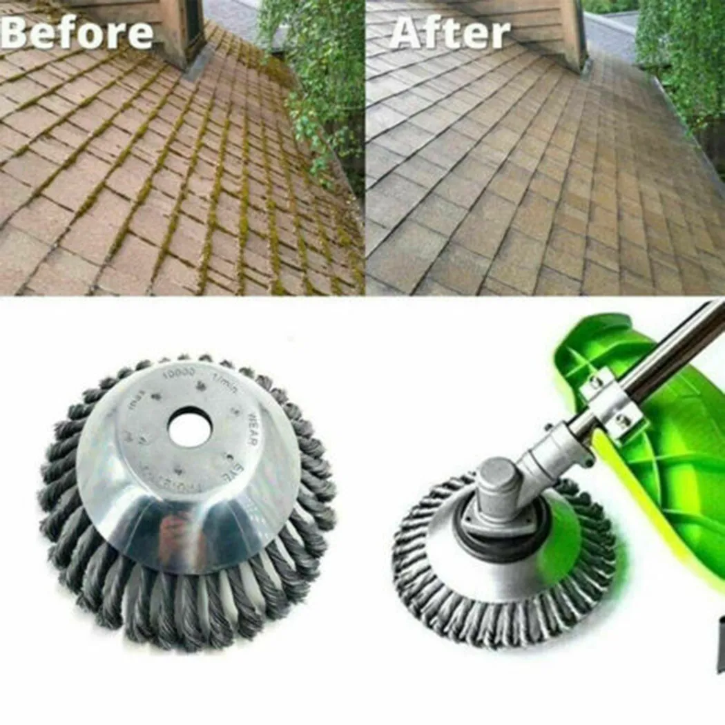 1 Pcs Grass Trimmer Head Steel Wire Brush Head 6'' For Garden Tools Grass Cutter Lawn Mower Accessories
1 Pcs Grass Trimmer Head Steel Wire Brush Head 6'' For Garden Tools Grass Cutter Lawn Mower Accessories