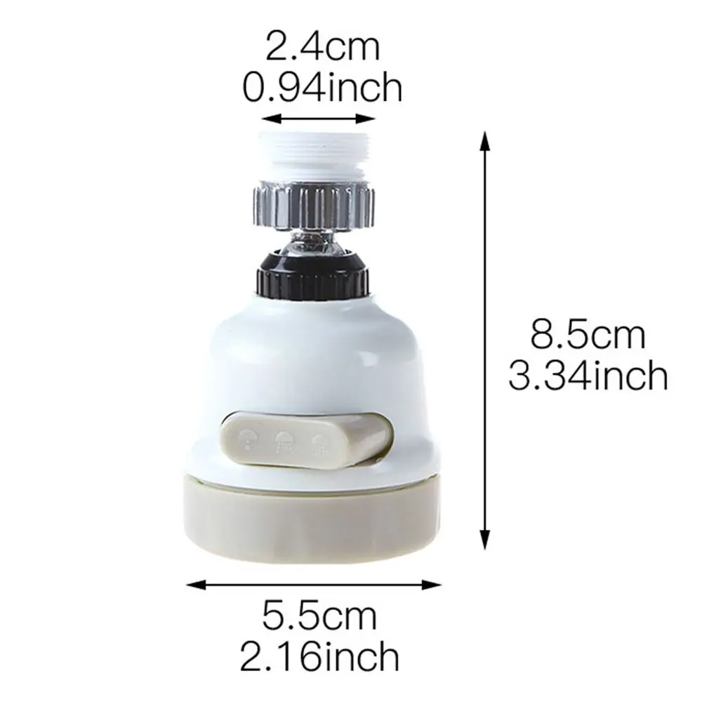 360 Degree Rotatable Spray Head Tap Durable Faucet Splash Filter Nozzle 3 Modes KitchenTap Nozzle torneiras tap filter faucet 
360 Degree Rotatable Spray Head Tap Durable Faucet Splash Filter Nozzle 3 Modes KitchenTap Nozzle torneiras tap filter faucet