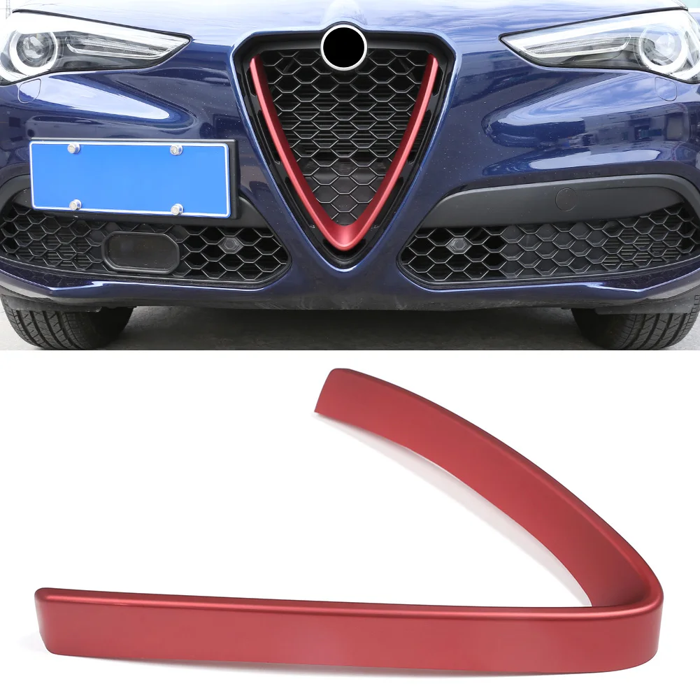 Передний бампер автомобиля, решетка вентиляции для Alfa Romeo Stelvio 2017 2018 2019 2020 2021, матовый красный АБС-пластик
Передний бампер автомобиля, решетка вентиляции для Alfa Romeo Stelvio 2017 2018 2019 2020 2021, матовый красный АБС-пластик