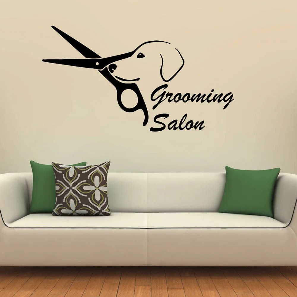 Grooming Salon Wall Decal Animals Dogs Best Friend Pets Shop Interior Decor Door Window Vinyl Stickers Art Creatives Mural Q876
Grooming Salon Wall Decal Animals Dogs Best Friend Pets Shop Interior Decor Door Window Vinyl Stickers Art Creatives Mural Q876