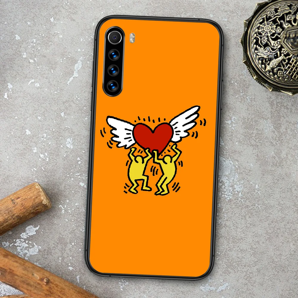 Cartooon Keiths Harings Phone Case For Xiaomi Redmi Note 7 8 8T 9 9S 4X 7 7A 9A K30 Pro Ultra black Cell Pretty Prime Trend 
Cartooon Keiths Harings Phone Case For Xiaomi Redmi Note 7 8 8T 9 9S 4X 7 7A 9A K30 Pro Ultra black Cell Pretty Prime Trend