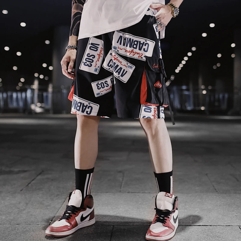 Cargo Shorts Mens Hip Hop Casual Summer Baggy Streetwear Loose Beach Shorts Male Side Pockets Ribbon Joggers Short Trousers Men
Cargo Shorts Mens Hip Hop Casual Summer Baggy Streetwear Loose Beach Shorts Male Side Pockets Ribbon Joggers Short Trousers Men