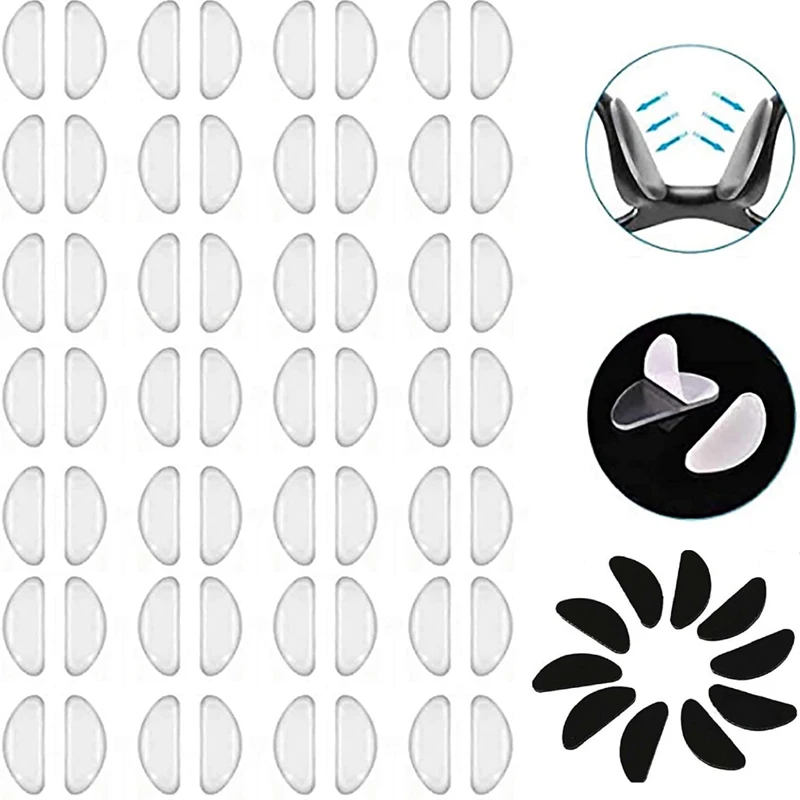 8PCS Glasses Nose Pads Adhesive Silicone Nose Pads Non-slip White Thin Nosepads for Glasses Eyeglasses Eyewear Accessories
8PCS Glasses Nose Pads Adhesive Silicone Nose Pads Non-slip White Thin Nosepads for Glasses Eyeglasses Eyewear Accessories