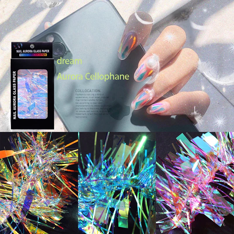 Nail Art Sticker Glass Symphony Paper Laser Mirror Nail Decal Nail Art Nail Art Decoration Nail Sticker Designer Nail Studio
Nail Art Sticker Glass Symphony Paper Laser Mirror Nail Decal Nail Art Nail Art Decoration Nail Sticker Designer Nail Studio