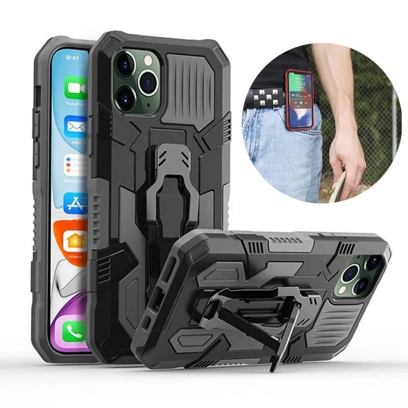 Shockproof Case For iPhone 13 12 Pro Max XR XS X 7 8 7Plus SE 2020 iPhone11 With Belt Clip Rugged Hybrid Armor Stand Covers
Shockproof Case For iPhone 13 12 Pro Max XR XS X 7 8 7Plus SE 2020 iPhone11 With Belt Clip Rugged Hybrid Armor Stand Covers