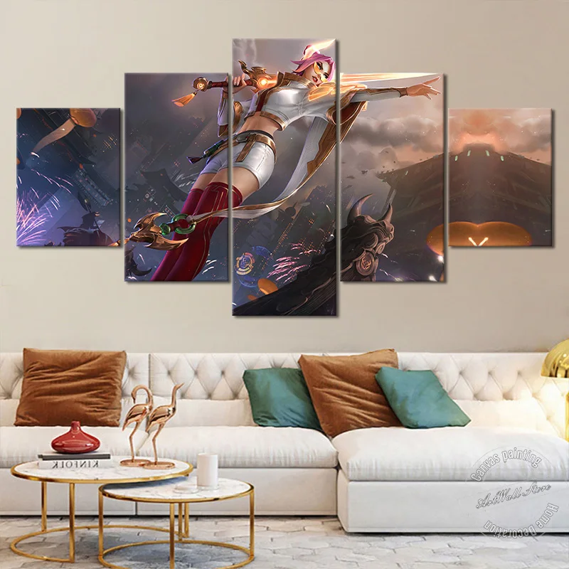 LOL Game Figure The Grand Duelist Fiora Laurent HD Print Poster League of Legends Canvas Art Wall Picture for Living Room Decor
LOL Game Figure The Grand Duelist Fiora Laurent HD Print Poster League of Legends Canvas Art Wall Picture for Living Room Decor