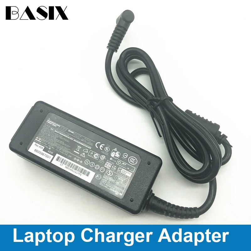Зарядное устройство Basix для ноутбука 45W 19 5 V 2.31A адаптер зарядного устройства Hp